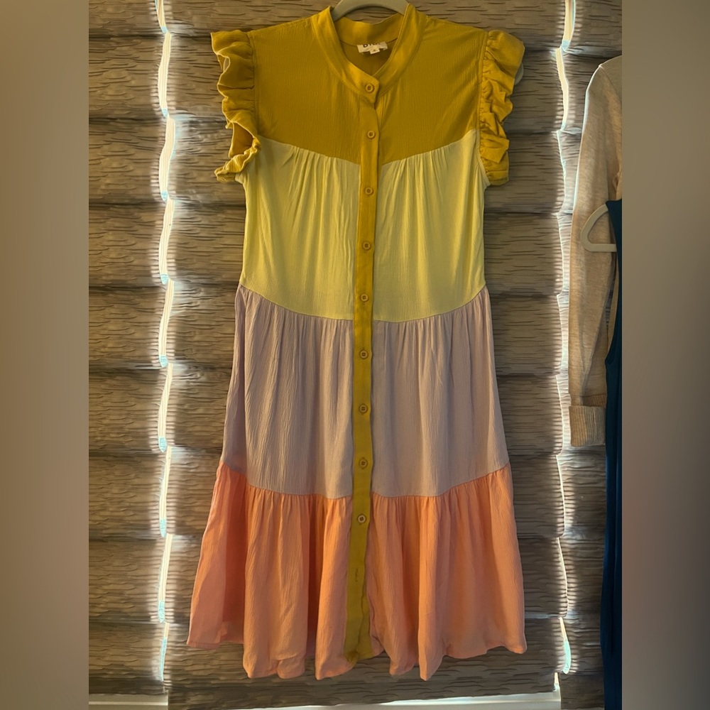 Bibi tricolor summer dress